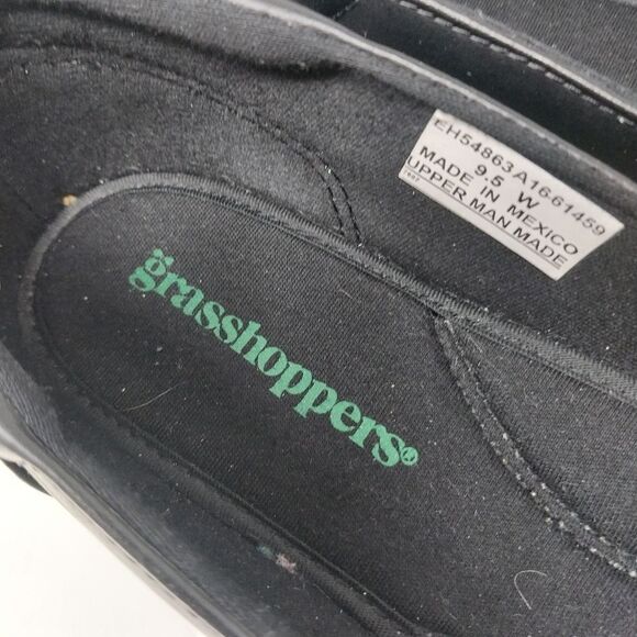 Black Grasshoppers. Size 9.5W. - Picture 5 of 13